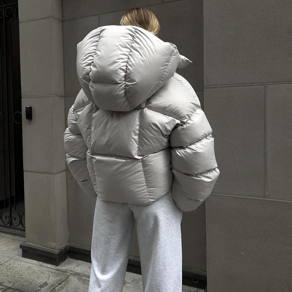 LUNE - Pufferjacken Langarm Kapuzenmantel