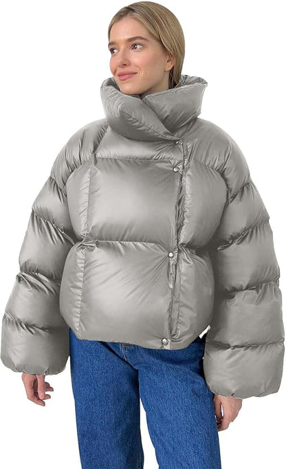 LUNE - Pufferjacken Langarm Kapuzenmantel
