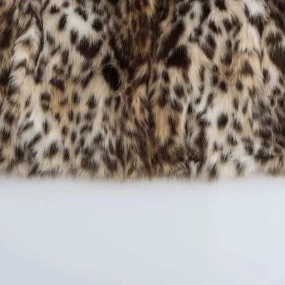 GLAMOUR - Felljacke Leopard