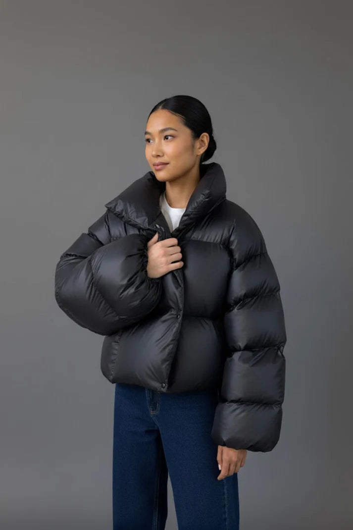 LUNE - Pufferjacken Langarm Kapuzenmantel