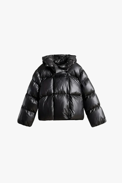 LUNE - Pufferjacken Langarm Kapuzenmantel