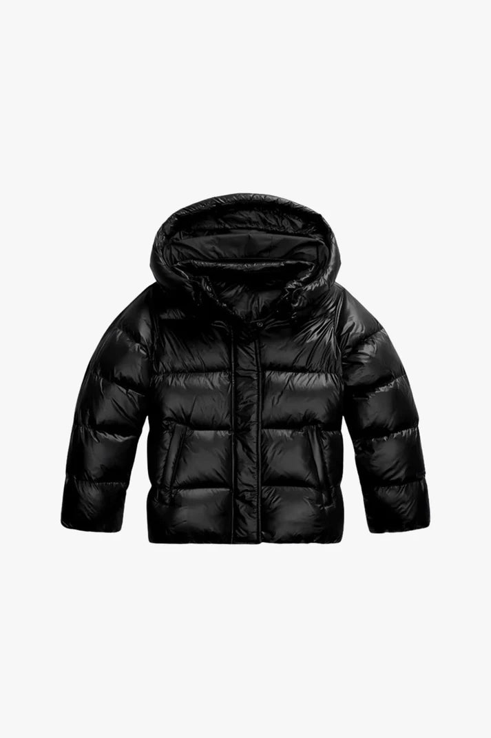 NEVEA - Daunen Pufferjacke Unisex Schwarz
