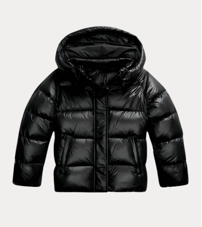 NEVEA - Daunen Pufferjacke Unisex Schwarz